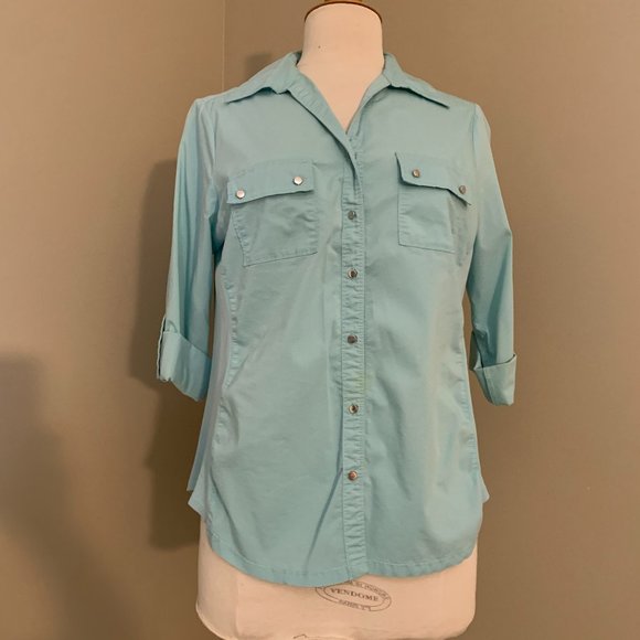 croft & barrow Tops - CROFT & BARROE BUTTON DOWN SHIRT SIZE M  #46